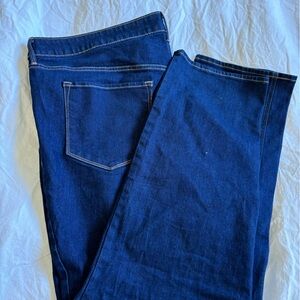 Old Navy Straight Leg Wow High Rise Jeans - size 24 long